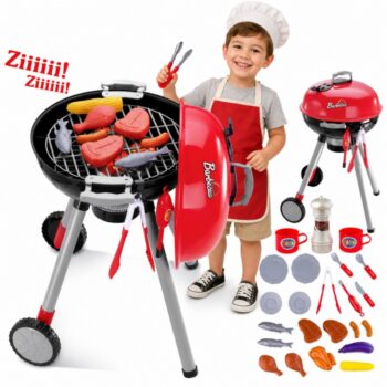 Grill dla Dzieci ze Światłem, Dźwiękiem i Akcesoriami WOOPIE