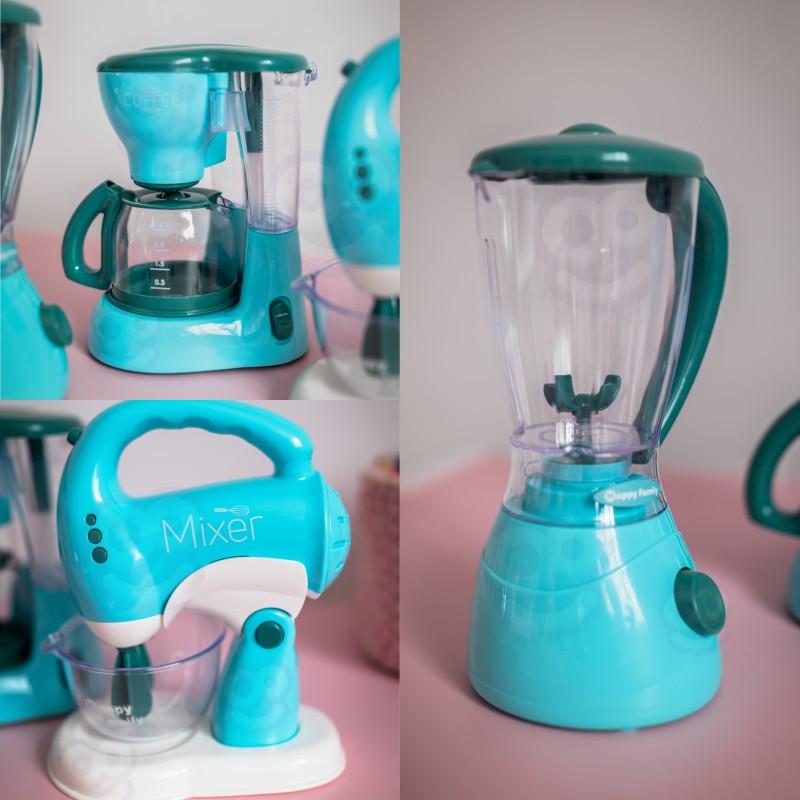 WOOPIE Zestaw AGD dla Dzieci 3w1 Mikser Blender Robot Kuchenny WOOPIE Zestaw AGD dla Dzieci 3w1 Mikser Blender Robot Kuchenny