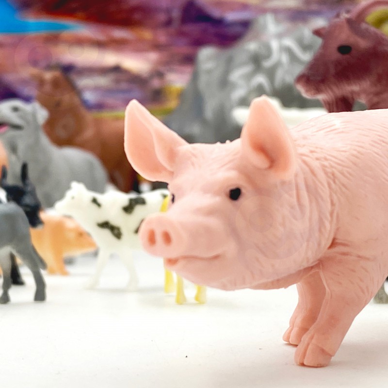 WOOPIE Zestaw Figurki Zwierzęta Farma 34 szt. WOOPIE Zestaw Figurki Zwierzęta Farma 34 szt.