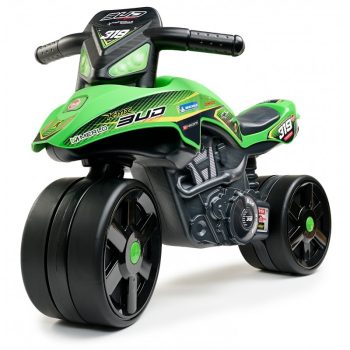Falk Jezdzik Racing Zielony Motorek Szerokie Kola Od 1 Roku