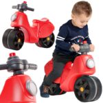 FALK Jeździk Scooter Strada Scooter Czerwony Ciche Opony od 1 Roku