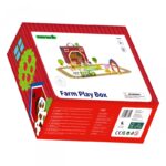 TOOKY TOY Drewniana Farma w Walizce Figurki Pojazdy TOOKY TOY Drewniana Farma w Walizce Figurki Pojazdy