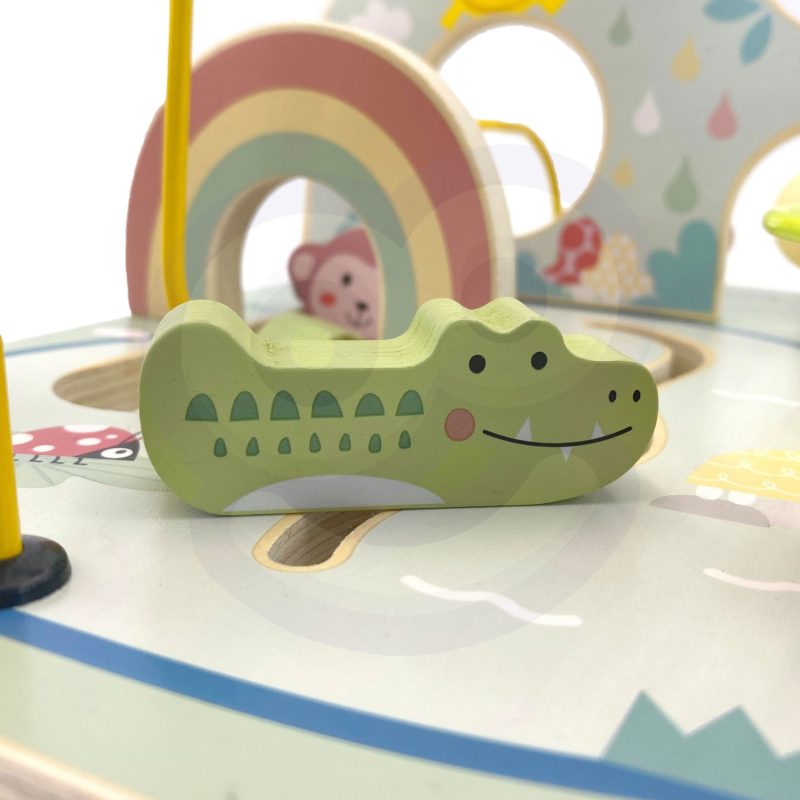 TOOKY TOY Drewniana Pętla Motoryczna Leśny Labirynt TOOKY TOY Drewniana Pętla Motoryczna Leśny Labirynt