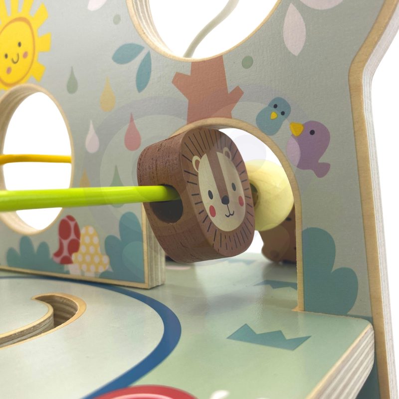 TOOKY TOY Drewniana Pętla Motoryczna Leśny Labirynt TOOKY TOY Drewniana Pętla Motoryczna Leśny Labirynt