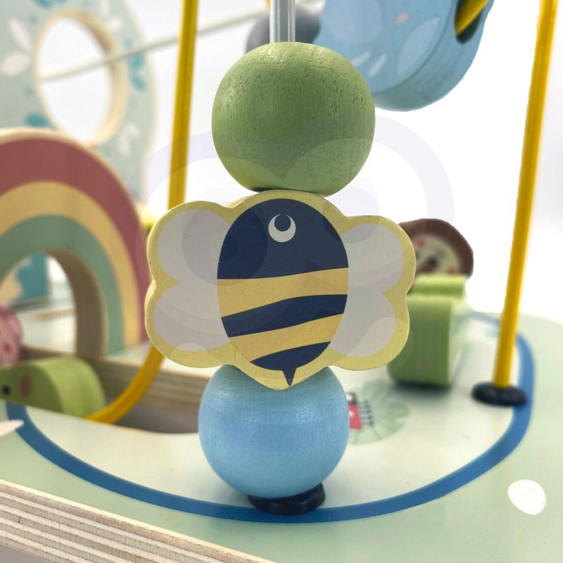 TOOKY TOY Drewniana Pętla Motoryczna Leśny Labirynt TOOKY TOY Drewniana Pętla Motoryczna Leśny Labirynt