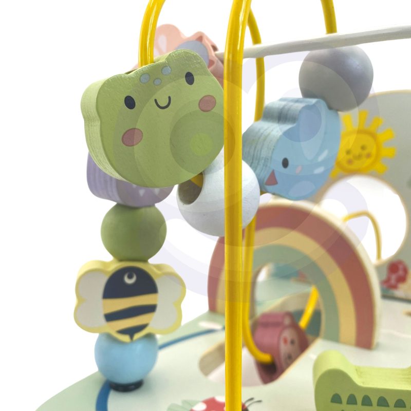 TOOKY TOY Drewniana Pętla Motoryczna Leśny Labirynt TOOKY TOY Drewniana Pętla Motoryczna Leśny Labirynt