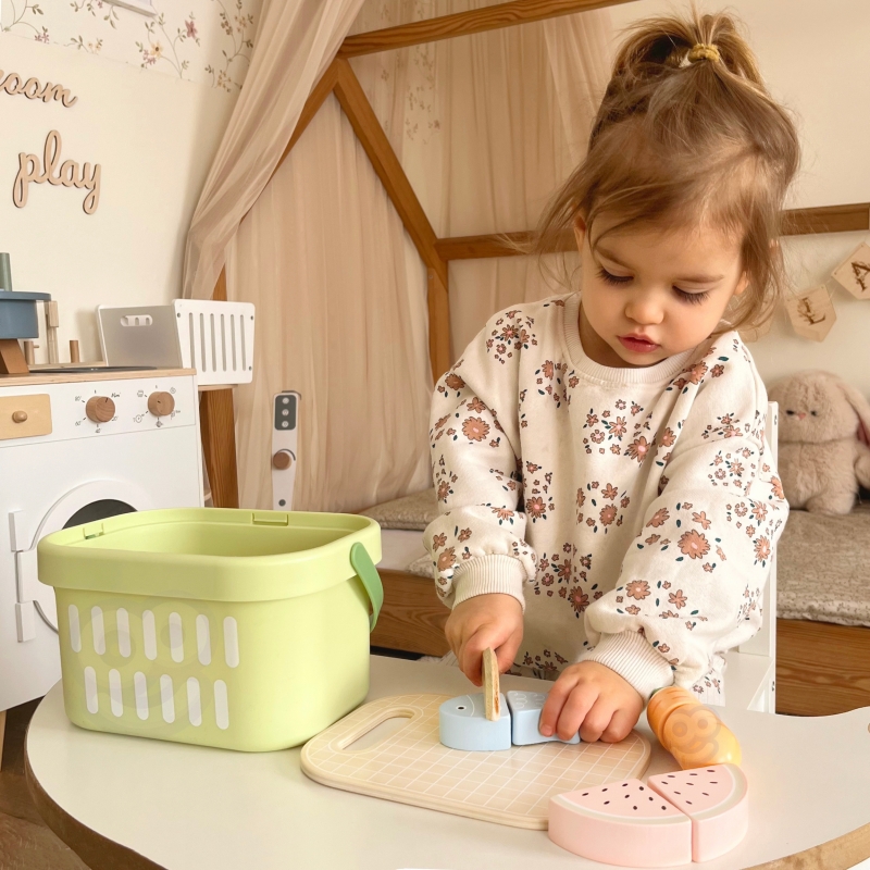 TOOKY TOY Drewniany Zestaw Żywność Warzywa Owoce TOOKY TOY Drewniany Zestaw Żywność Warzywa Owoce