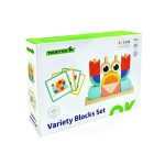 TOOKY TOY  Kreatywne Drewniane Klocki Przestrzenne 3d Krab