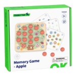 TOOKY TOY Memory Gra Pamięciowa Jabłuszka