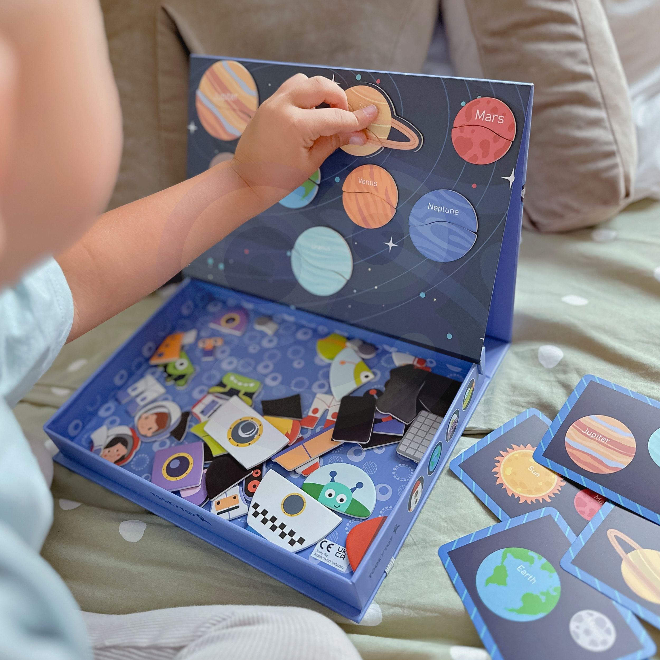 TOOKY TOY Układanka Magnetyczna Kosmos Puzzle TOOKY TOY Układanka Magnetyczna Kosmos Puzzle