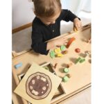 TOOKY TOY Zestaw Leśny Układanka w Stosy Klocki Figurki