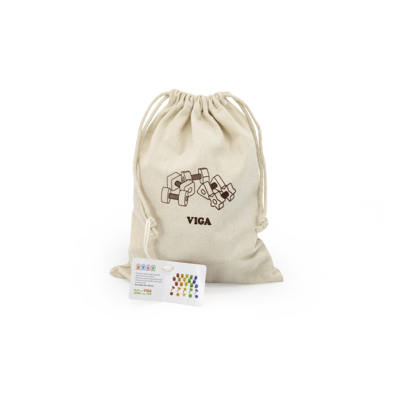 VIGA Nakrętki i Śrubki Dopasuj i Zakręcaj Zabawka Zręcznościowa VIGA Nakrętki i Śrubki Dopasuj i Zakręcaj Zabawka Zręcznościowa