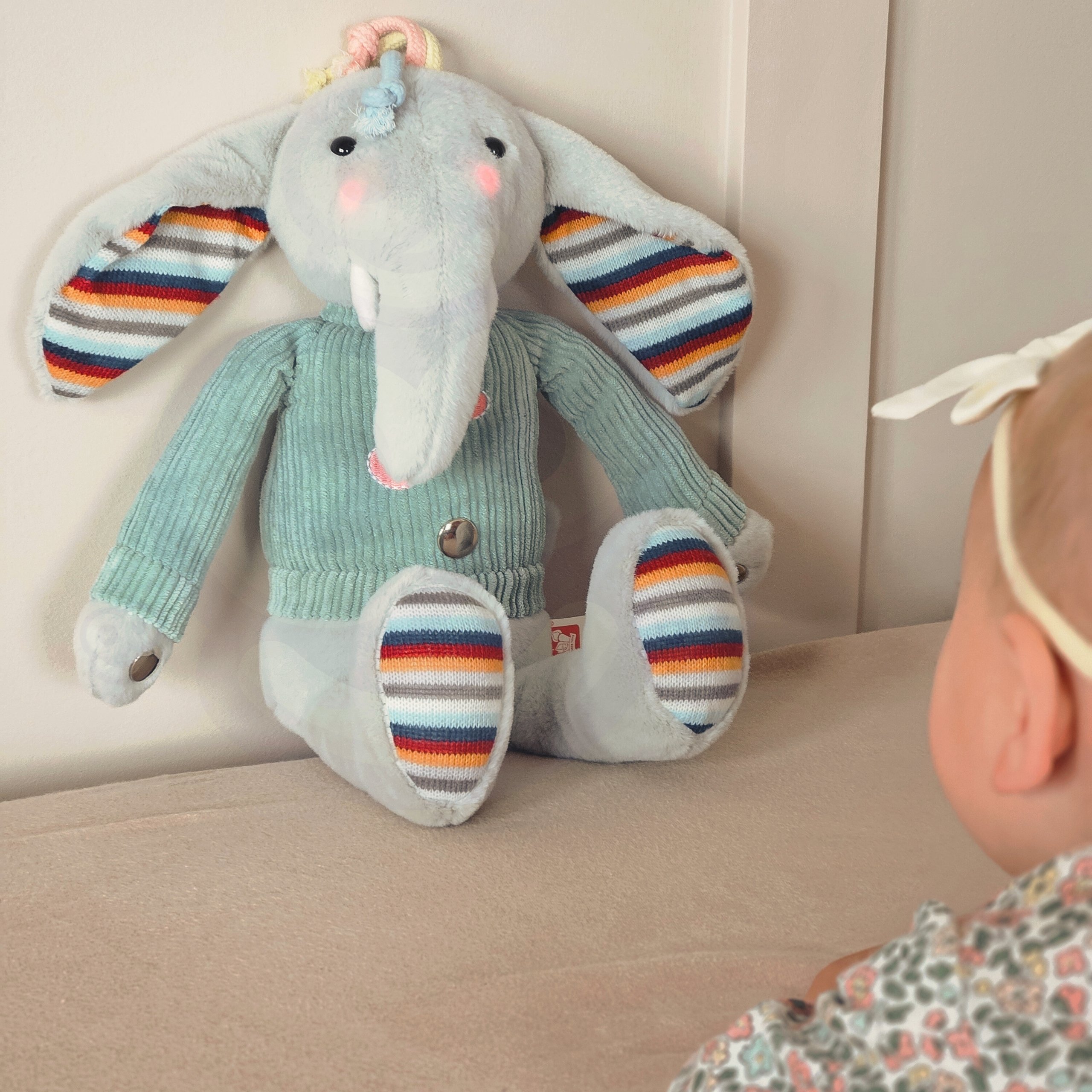 WOOPIE BABY Interaktywny Słonik Przytulanka z Dźwiękiem i Światłem WOOPIE BABY Interaktywny Słonik Przytulanka z Dźwiękiem i Światłem