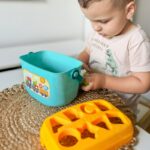 WOOPIE BABY Sorter 2w1 Skrzynka Walizka + Nauka Alfabetu i Kształtów WOOPIE BABY Sorter 2w1 Skrzynka Walizka + Nauka Alfabetu i Kształtów