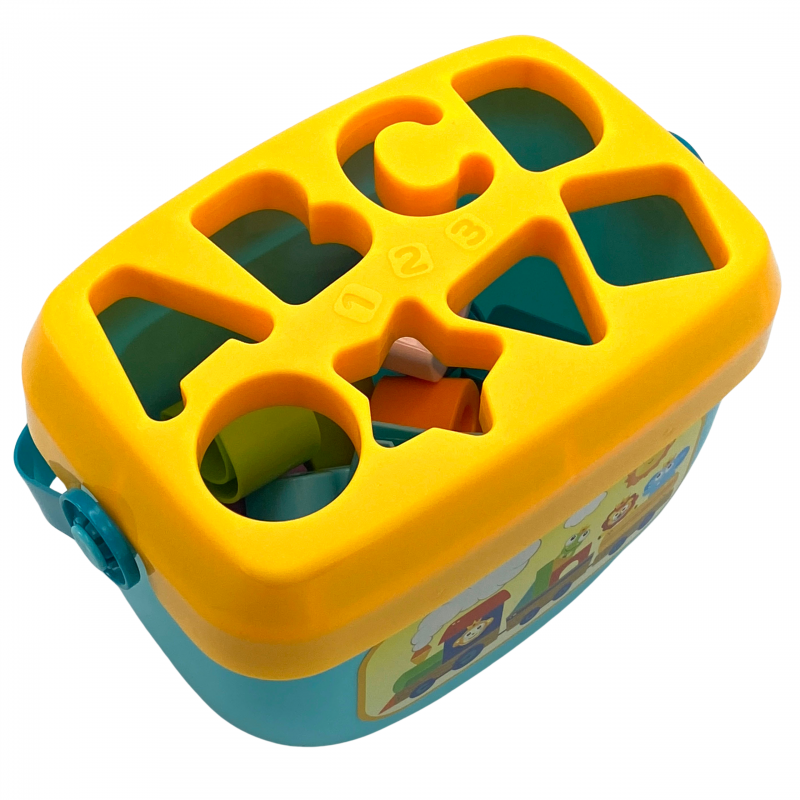 woopie-baby-sorter-2w1-skrzynka-walizka-nauka-alfabetu-i-ksztaltow (6) WOOPIE BABY Sorter 2w1 Skrzynka Walizka + Nauka Alfabetu i Kształtów