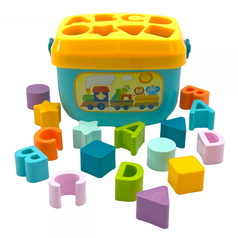 WOOPIE BABY Sorter 2w1 Skrzynka Walizka + Nauka Alfabetu i Kształtów WOOPIE BABY Sorter 2w1 Skrzynka Walizka + Nauka Alfabetu i Kształtów
