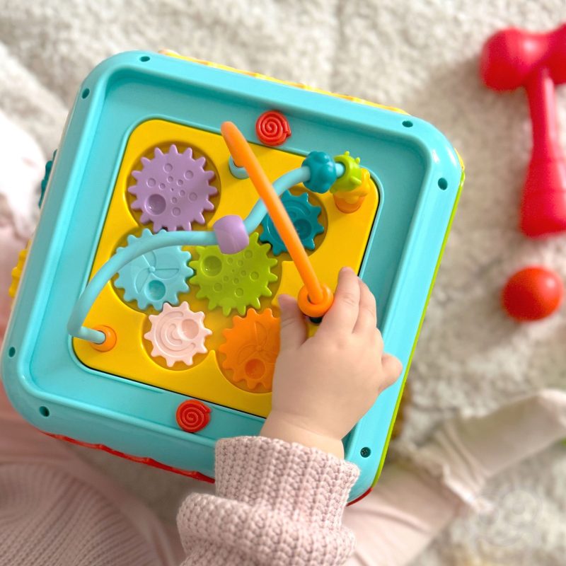 WOOPIE BABY Wielofunkcyjna Kostka Aktywności Montessori 6w1 - 18m+ WOOPIE BABY Wielofunkcyjna Kostka Aktywności Montessori 6w1 - 18m+