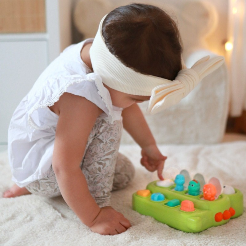 Zabawka Edukacyjna POP-UP z Wyskakującymi Dinozaurami WOOPIE BABY Zabawka Edukacyjna POP-UP z Wyskakującymi Dinozaurami WOOPIE BABY