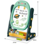 WOOPIE Dwustronna Tablica Magnetyczna do Rysowania i Nauki Liczb oraz Liter 56 el. WOOPIE Dwustronna Tablica Magnetyczna do Rysowania i Nauki Liczb oraz Liter 56 el.