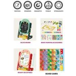 WOOPIE Dwustronna Tablica Magnetyczna do Rysowania i Nauki Liczb oraz Liter 56 el. WOOPIE Dwustronna Tablica Magnetyczna do Rysowania i Nauki Liczb oraz Liter 56 el.