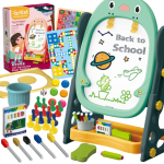 WOOPIE Dwustronna Tablica Magnetyczna do Rysowania i Nauki Liczb oraz Liter 56 el. WOOPIE Dwustronna Tablica Magnetyczna do Rysowania i Nauki Liczb oraz Liter 56 el.