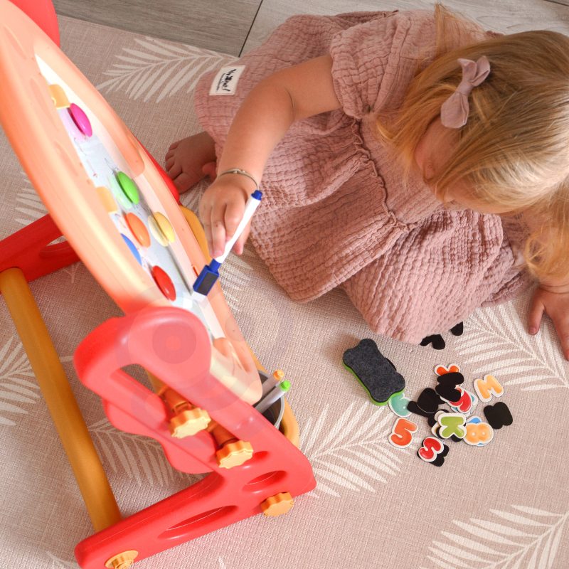 WOOPIE Dwustronna Tablica Magnetyczna do Rysowania i Nauki Liczb oraz Liter 56 el. WOOPIE Dwustronna Tablica Magnetyczna do Rysowania i Nauki Liczb oraz Liter 56 el.