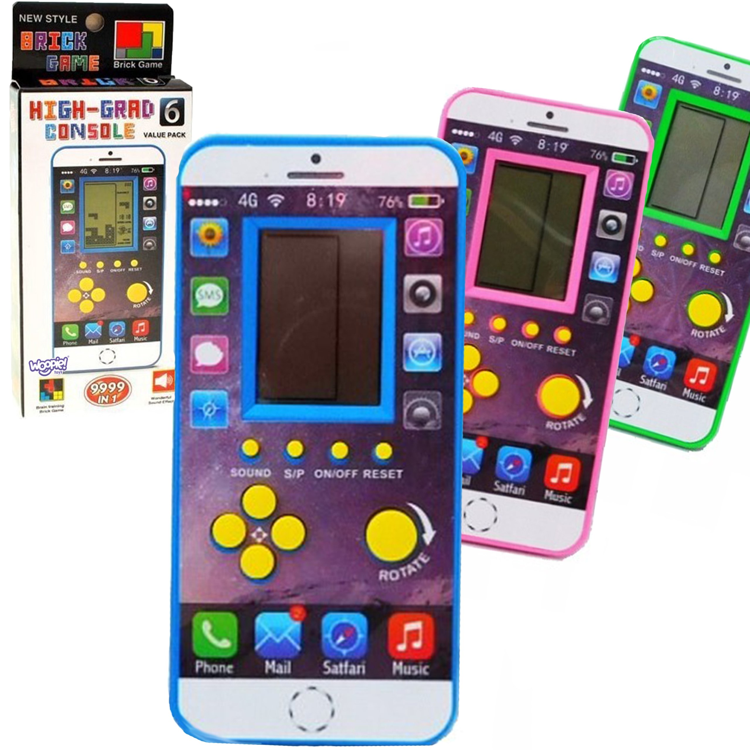 WOOPIE Elektroniczna Gra Mini Tetris Kieszonkowa Wersja WOOPIE Elektroniczna Gra Mini Tetris Kieszonkowa Wersja