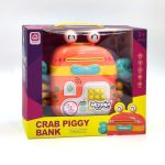 WOOPIE Elektroniczna Skarbonka Sejf Bankomat na Pin Kod Dostępu Krab Plecak Pomarańczowy WOOPIE Elektroniczna Skarbonka Sejf Bankomat na Pin Kod Dostępu Krab Plecak Pomarańczowy