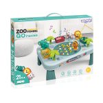 WOOPIE Gra Zręcznościowa Łowienie Ryb Interaktywny Stolik Zielony WOOPIE Gra Zręcznościowa Łowienie Ryb Interaktywny Stolik Zielony