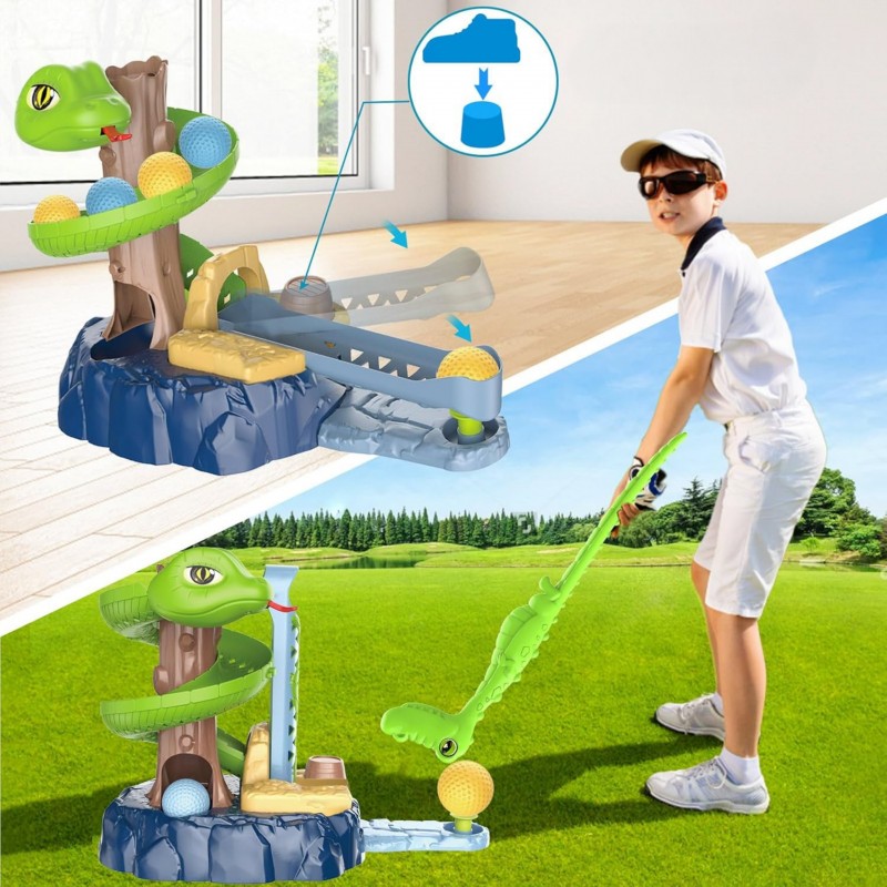 WOOPIE Gra Zręcznościowa Mini Golf SNAKE GOLF WOOPIE Gra Zręcznościowa Mini Golf SNAKE GOLF