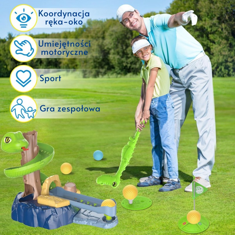 WOOPIE Gra Zręcznościowa Mini Golf SNAKE GOLF WOOPIE Gra Zręcznościowa Mini Golf SNAKE GOLF