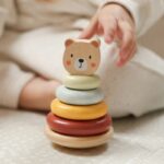 WOOPIE GREEN Pudełko Sorter Box 3w1 Klocki Piramidka Słonik FSC WOOPIE GREEN Pudełko Sorter Box 3w1 Klocki Piramidka Słonik FSC