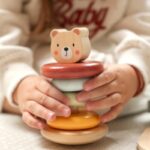 WOOPIE GREEN Pudełko Sorter Box 3w1 Klocki Piramidka Słonik FSC WOOPIE GREEN Pudełko Sorter Box 3w1 Klocki Piramidka Słonik FSC