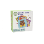 WOOPIE GREEN Układanka Drewniana Klocki Zwierzątka Montessori FSC WOOPIE GREEN Układanka Drewniana Klocki Zwierzątka Montessori FSC