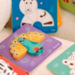 WOOPIE GREEN Układanka Drewniana Klocki Zwierzątka Montessori FSC WOOPIE GREEN Układanka Drewniana Klocki Zwierzątka Montessori FSC