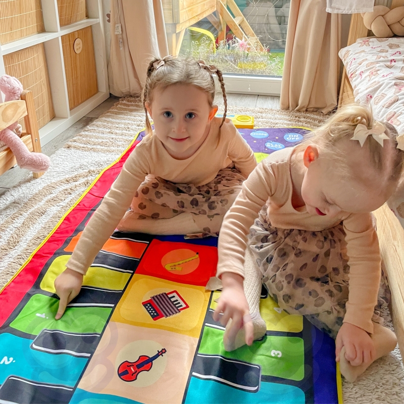 WOOPIE Interaktywna Mata Muzyczna do Tańczenia XXL WOOPIE Interaktywna Mata Muzyczna do Tańczenia XXL