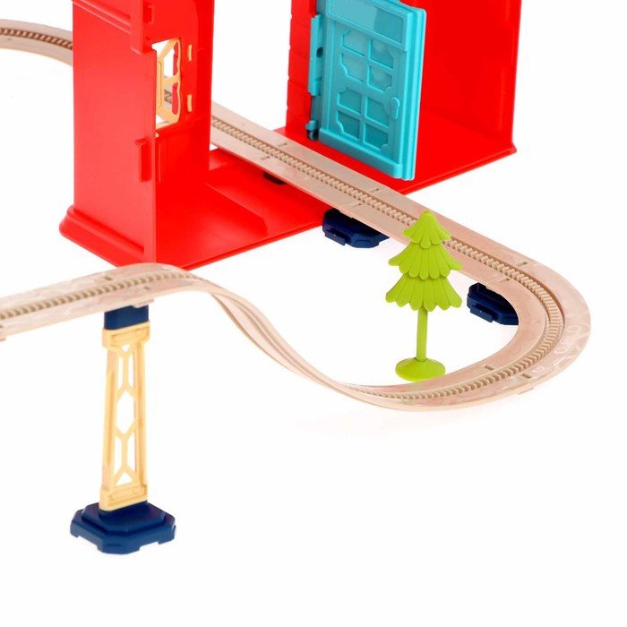 WOOPIE Kolejka Elektryczna 2w1 Składana w Walizkę 87 el. - Długość 3,5 m WOOPIE Kolejka Elektryczna 2w1 Składana w Walizkę 87 el. - Długość 3,5 m