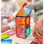 WOOPIE Magnetyczne Klocki Konstrukcyjne Montessori 3D