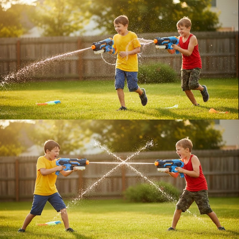 WOOPIE Pistolet na Wodę Ciśnienie Powietrza WOOPIE Pistolet na Wodę Ciśnienie Powietrza