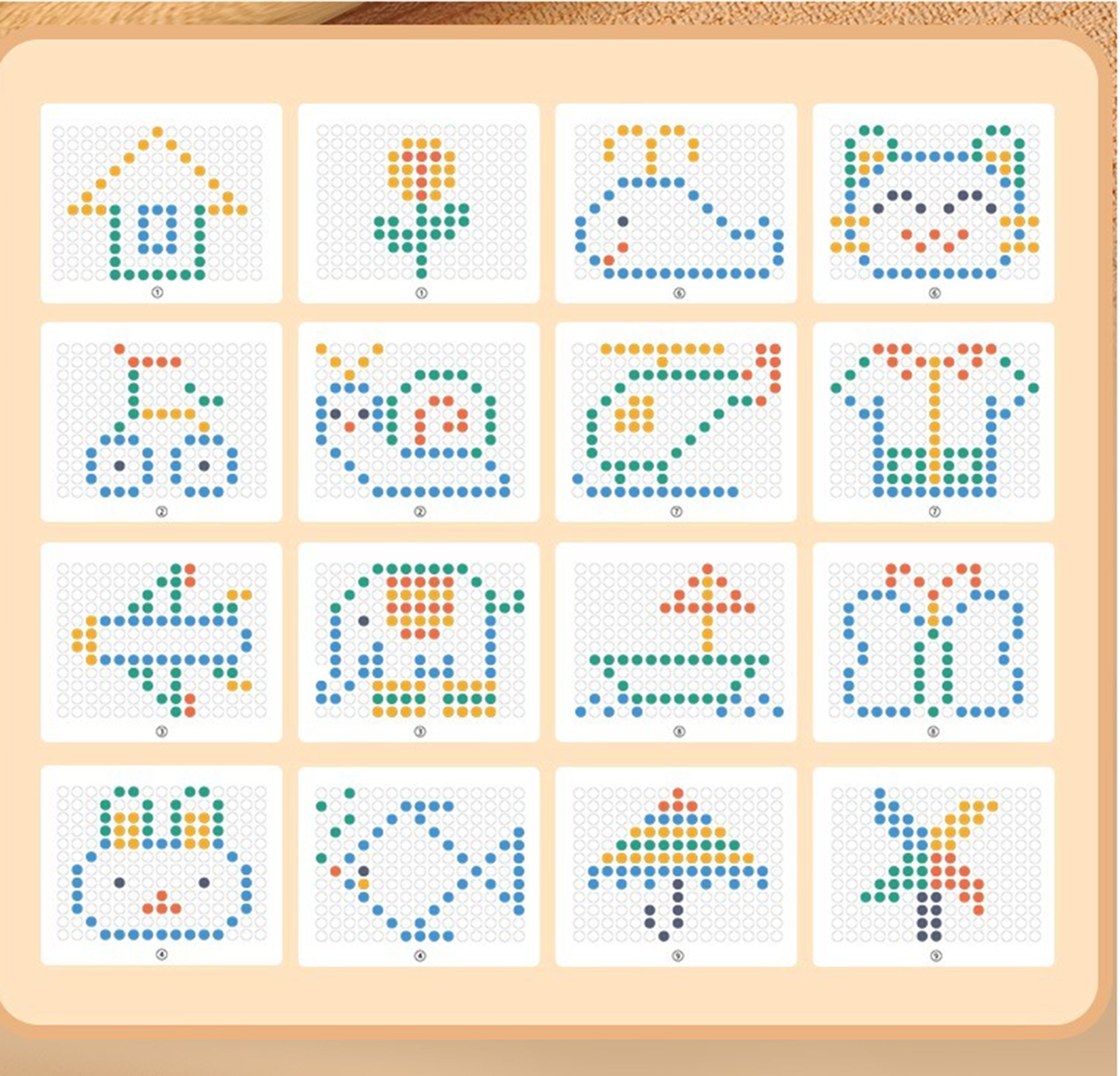 WOOPIE Tablica Magnetyczna Montessori MagPad Do Rysowania Królik Marchewka WOOPIE Tablica Magnetyczna Montessori MagPad Do Rysowania Królik Marchewka