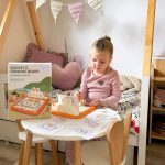 WOOPIE Tablica Magnetyczna Montessori MagPad Do Rysowania Królik Marchewka WOOPIE Tablica Magnetyczna Montessori MagPad Do Rysowania Królik Marchewka