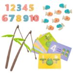 WOOPIE Waga Szalkowa Równoważnia Gra Łowienie Dinozaurów Rybek Nauka Liczydło WOOPIE Waga Szalkowa Równoważnia Gra Łowienie Dinozaurów Rybek Nauka Liczydło