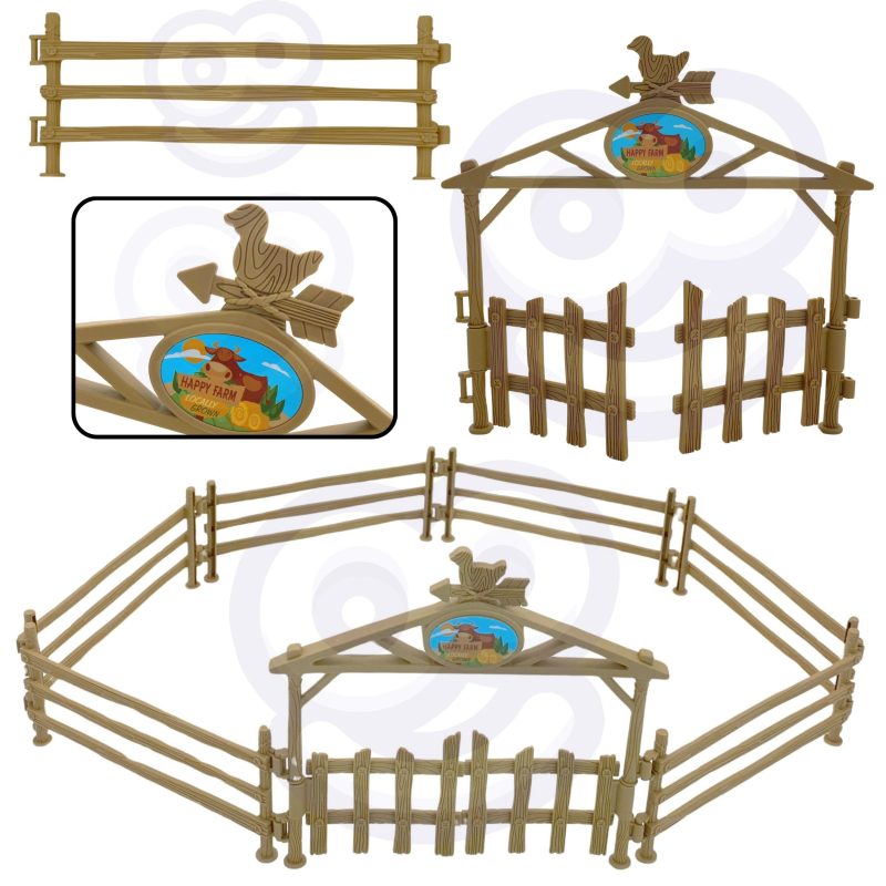 WOOPIE Zestaw Mini Farma Traktor Zwierzęta Osada Farma Rolnik Narzędzia WOOPIE Zestaw Mini Farma Traktor Zwierzęta Osada Farma Rolnik Narzędzia