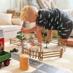 WOOPIE Zestaw Mini Farma Traktor Zwierzęta Osada Farma Rolnik Narzędzia WOOPIE Zestaw Mini Farma Traktor Zwierzęta Osada Farma Rolnik Narzędzia