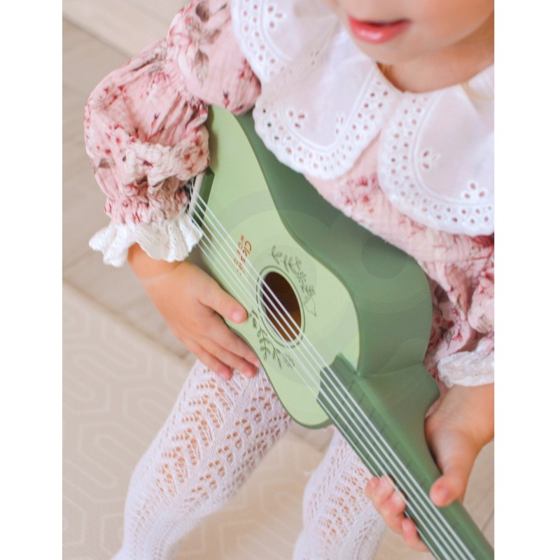 CLASSIC WORLD Drewniana Gitara Vintage dla Dzieci 3+ CLASSIC WORLD Drewniana Gitara Vintage dla Dzieci 3+