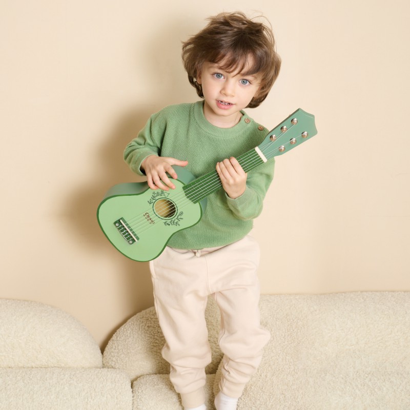 CLASSIC WORLD Drewniana Gitara Vintage dla Dzieci 3+ CLASSIC WORLD Drewniana Gitara Vintage dla Dzieci 3+