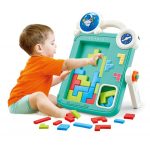 Woopie Dwustronna Tablica Do Rysowania Gra Tetris 2w1 Pomaranczowa 2