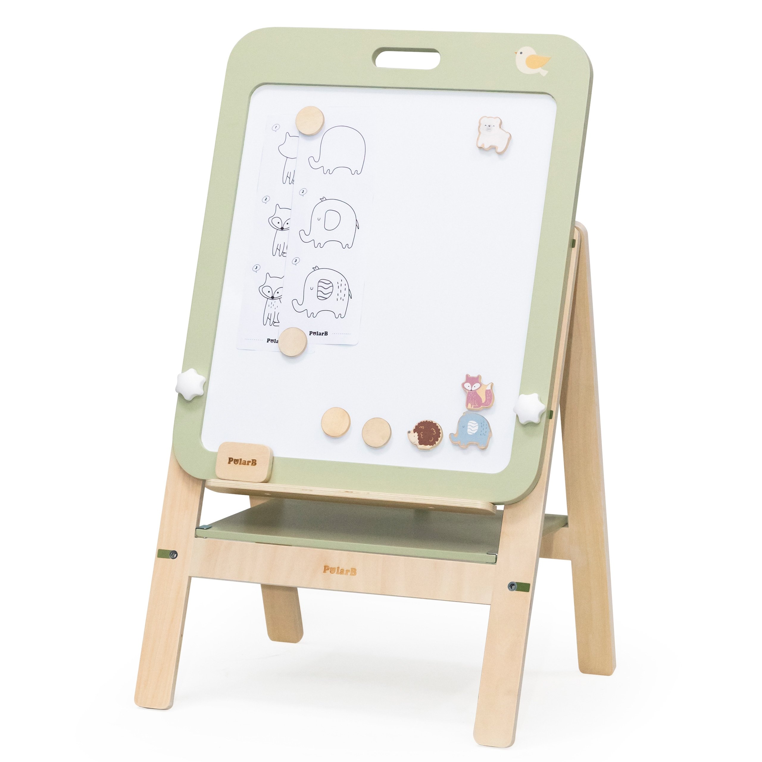 VIGA PolarB Rosnąca Drewniana Tablica Kredowa Suchościeralna Magnetyczna VIGA PolarB Rosnąca Drewniana Tablica Kredowa Suchościeralna Magnetyczna