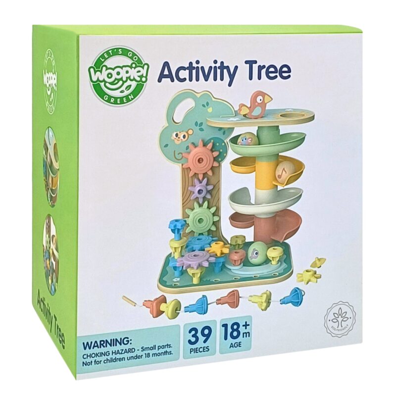 Woopie Green Drzewko Aktywnosci Kulodrom Montessori 4w1 Fsc