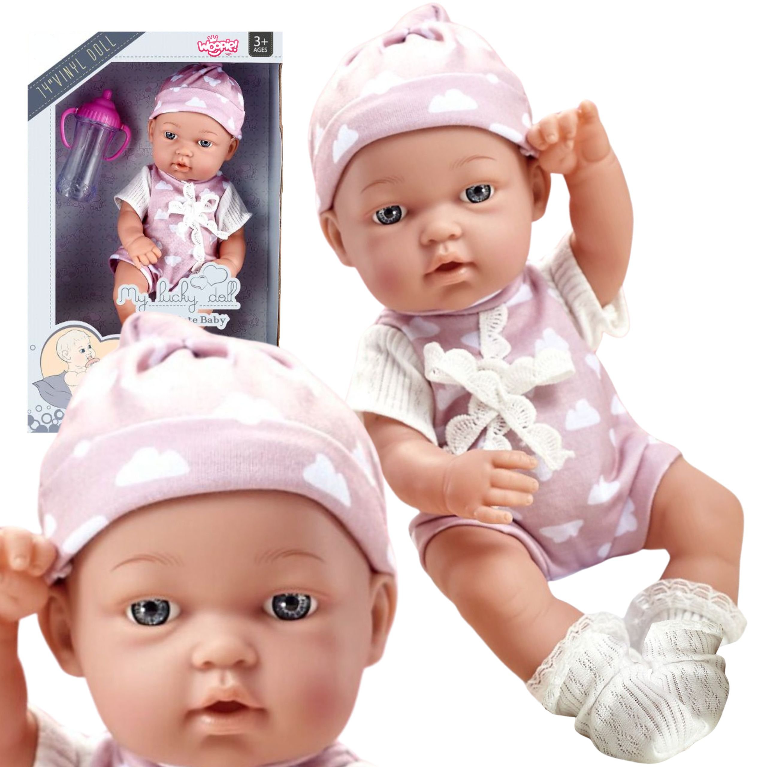 WOOPIE ROYAL Uroczy Bobasek w Ubranku 36 cm WOOPIE ROYAL Uroczy Bobasek w Ubranku 36 cm